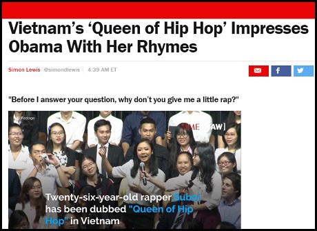 Suboi - cô gái đọc rap cho Tổng thống Obama nghe là ai? - ảnh 6