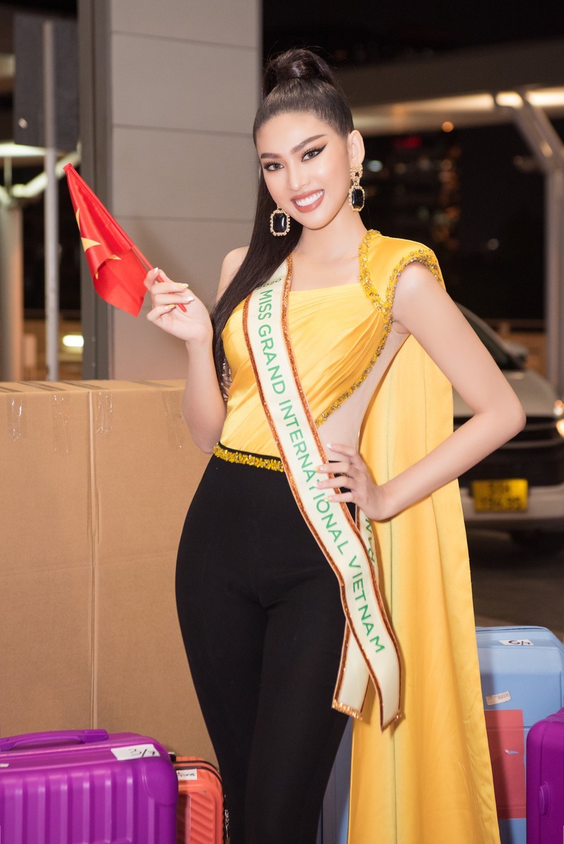 Ngọc Thảo chính thức lên đường dự thi Miss Grand International - ảnh 1