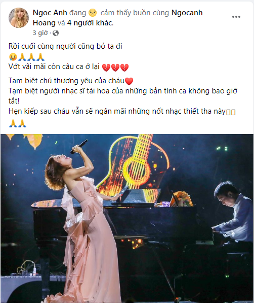 Tùng Dương, Thanh Lam, Diệp Chi cùng loạt sao Việt tiễn biệt nhạc sĩ Phú Quang - ảnh 8
