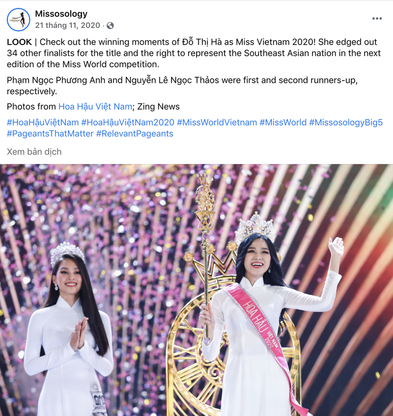 Đỗ Hà được dự đoán lọt tốp 10 Miss World 2021 - ảnh 1