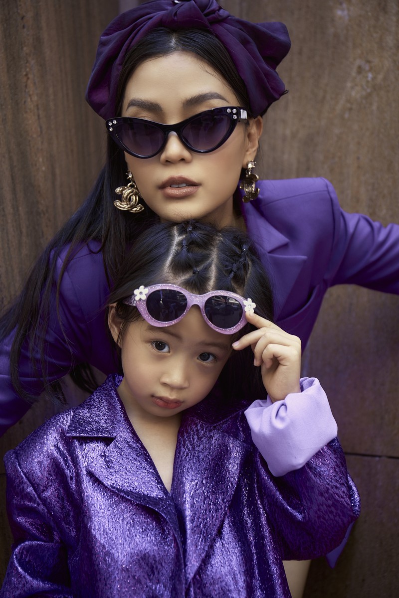 Á hậu Diễm Trang cùng con gái chụp ảnh streetstyle - ảnh 8