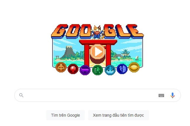 Olympic Tokyo 2020 được Google Doodle tôn vinh bằng game 16 bit - ảnh 1