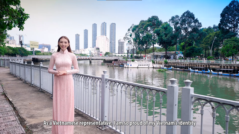 'Miss Grand International' đăng tải clip dự thi của Thùy Tiên  - ảnh 3