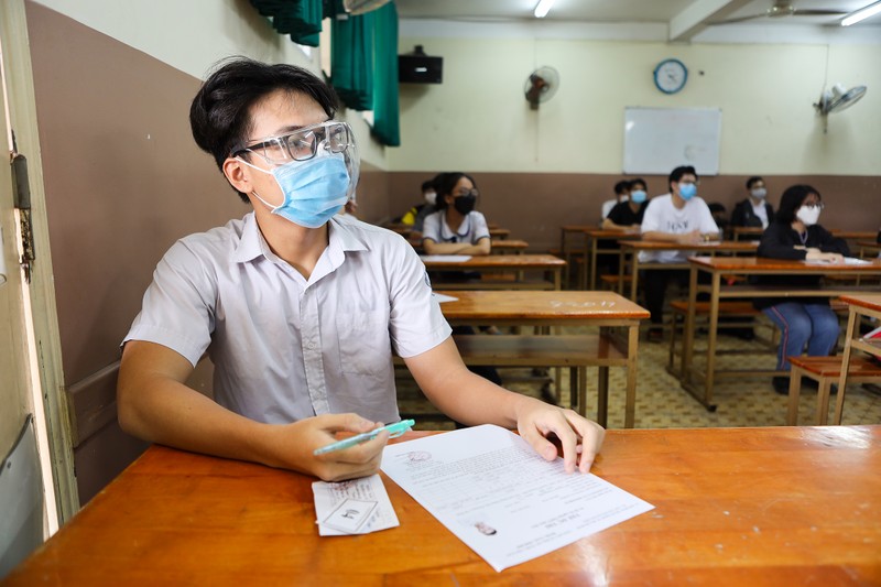 Gác lo lắng mùa dịch, thí sinh vui vẻ, sẵn sàng cho ngày thi  - ảnh 6