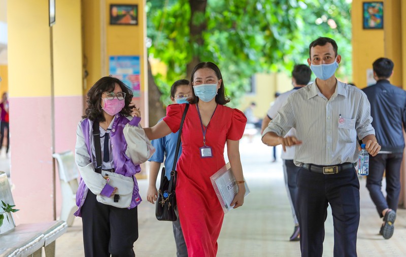 Gác lo lắng mùa dịch, thí sinh vui vẻ, sẵn sàng cho ngày thi  - ảnh 9