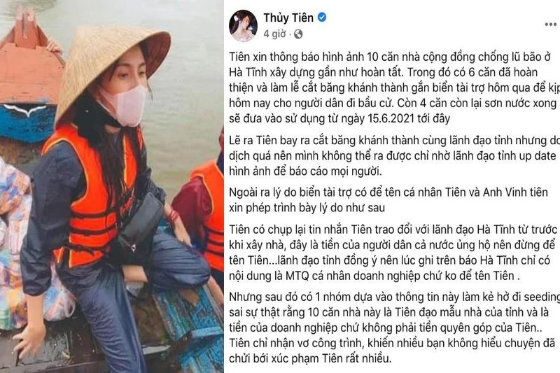 Thủy Tiên, Trấn Thành, Hoài Linh nói gì về tiền từ thiện? - ảnh 1