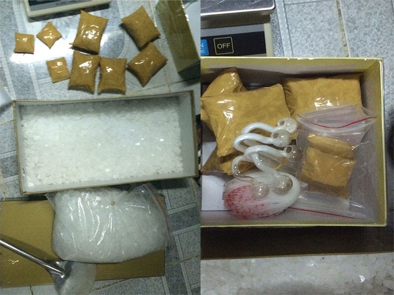 Tiêu tiền như đại gia, bị bắt với gần 3 kg ma túy đá - ảnh 3