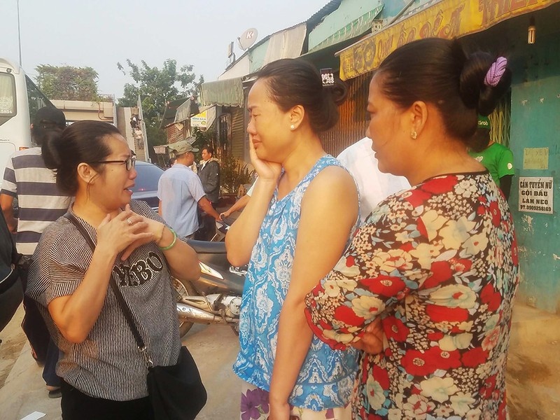 Xe tang đưa 3 nạn nhân 'nhìn' chung cư Carina lần cuối - ảnh 1