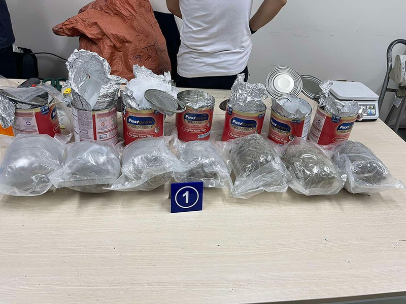 36 kg thuốc lắc, cần sa và ketamine trong lô hàng quà biếu - ảnh 3