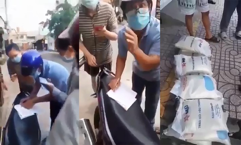 Vụ phát gạo nhưng ký nhận 1,5 triệu ở Bình Tân: UBND phường xin lỗi dân - ảnh 1