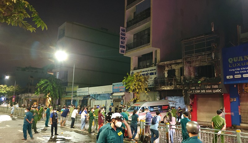 Cháy nhà, 1 người chết, 4 người bị thương ở quận Tân Phú - ảnh 5