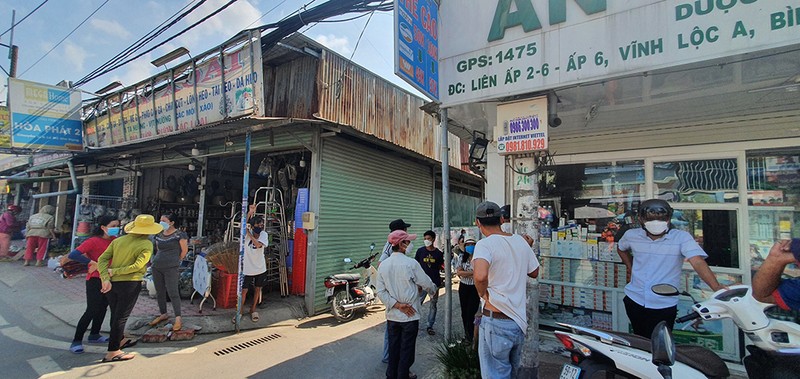 Điều tra nguyên nhân 1 phụ nữ tử vong trong nhà trọ ở Bình Chánh - ảnh 2