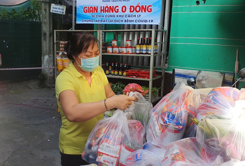 'Chúng tôi rất phấn khởi khi được nhận thực phẩm từ gian hàng 0 đồng' - ảnh 6