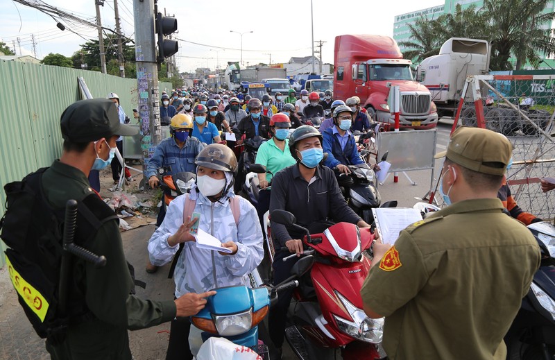 Không có giấy xét nghiệm, nhiều người phải quay đầu tại chốt kiểm dịch - ảnh 6