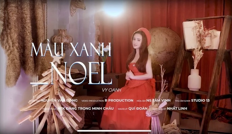 Vy Oanh ra mắt MV mới chỉ quay trong vòng 8 tiếng nhân dịp Giáng sinh - ảnh 1