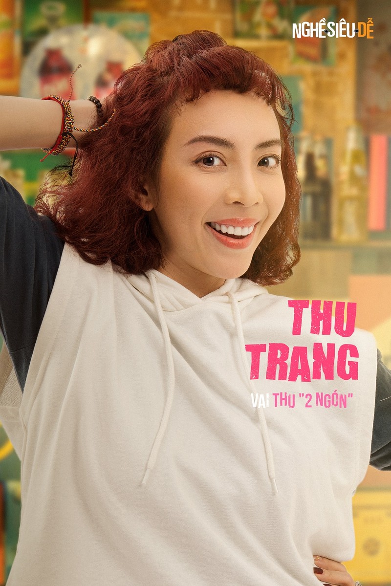 Thu Trang đổi nghề bán cơm tấm kiêm cao thủ 'chôm đồ' trong Nghề siêu dễ - ảnh 1