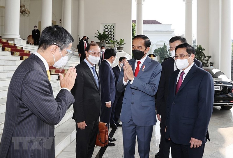 Hình ảnh chuyến công du đầu tiên của Thủ tướng Phạm Minh Chính - ảnh 6