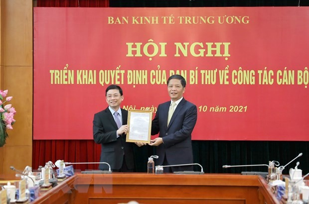 Ông Nguyễn Duy Hưng được bổ nhiệm làm Phó Trưởng ban Kinh tế Trung ương - ảnh 1