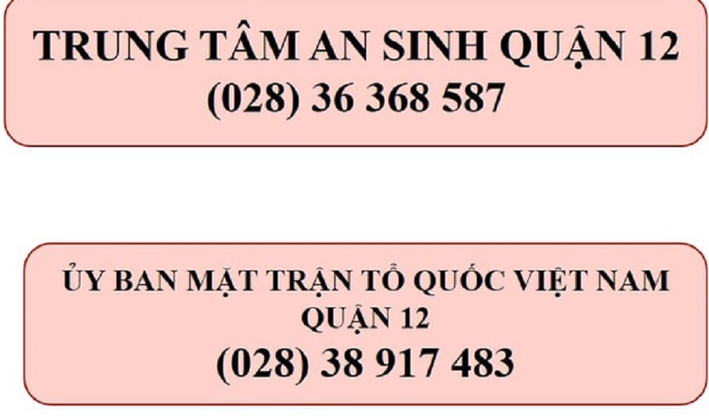 TP.HCM: Các số điện thoại cần cho người khó khăn trong mùa dịch  - ảnh 11