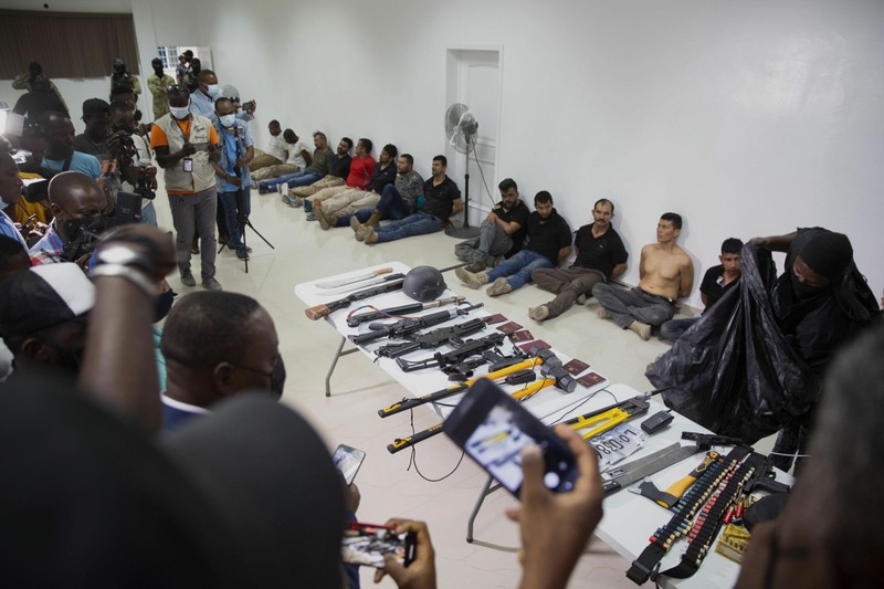 Lầu Năm Góc: 7 nghi phạm vụ ám sát Tổng thống Haiti từng được Mỹ huấn luyện - ảnh 1