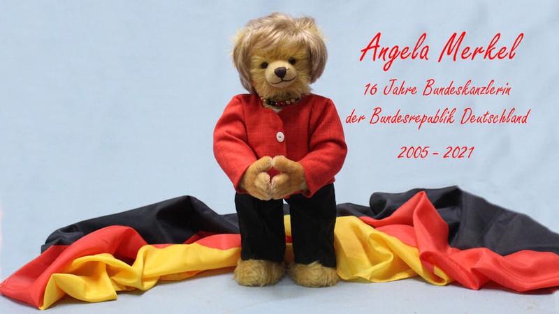 Công ty đồ chơi Đức sản xuất gấu bông dành riêng cho Thủ tướng Merkel - ảnh 5