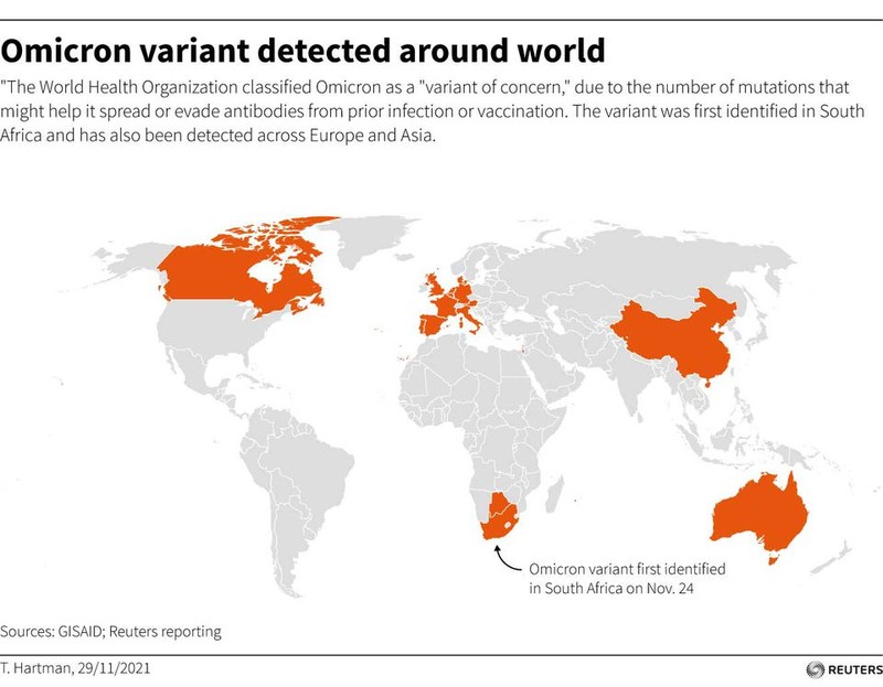 Biến thể Omicron nhanh chóng bao trùm Nam Phi - ảnh 1