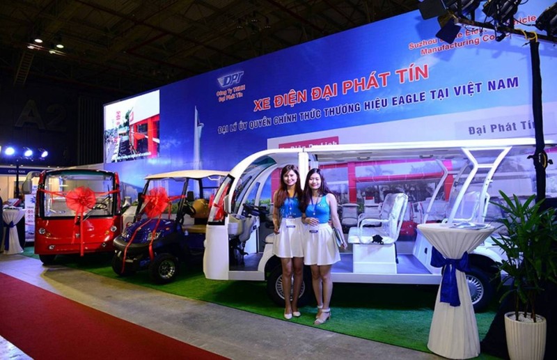 Ô tô điện 'made in' Việt Nam hút khách tại triển lãm quốc tế - ảnh 4