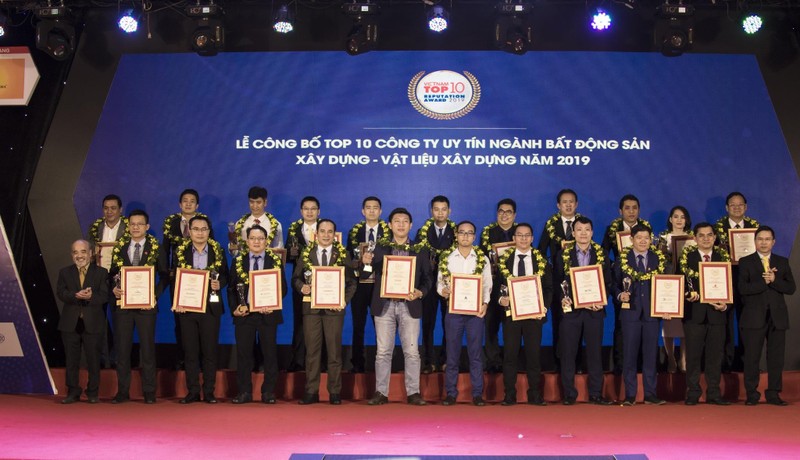 10 nhà thầu xây dựng uy tín được vinh danh - ảnh 1