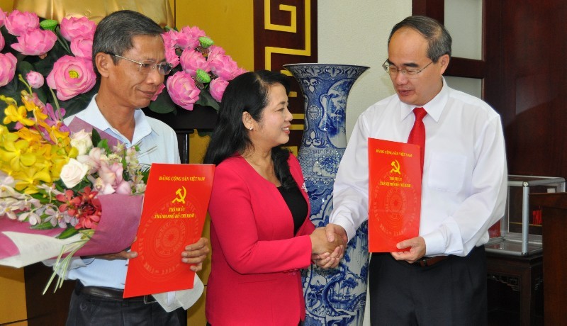 TP.HCM: Bà Trần Kim Yến làm Bí thư quận 1 - ảnh 1