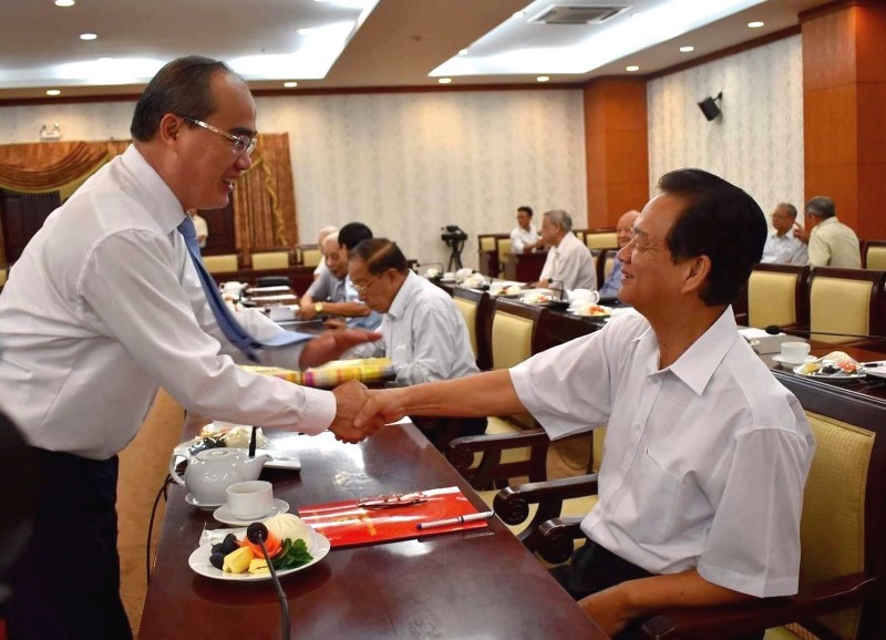 TP.HCM gặp mặt cán bộ cao cấp nghỉ hưu trên địa bàn - ảnh 1