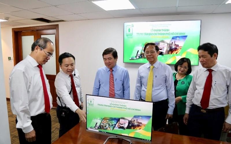 Trung tâm báo chí TP.HCM chính thức hoạt động - ảnh 5