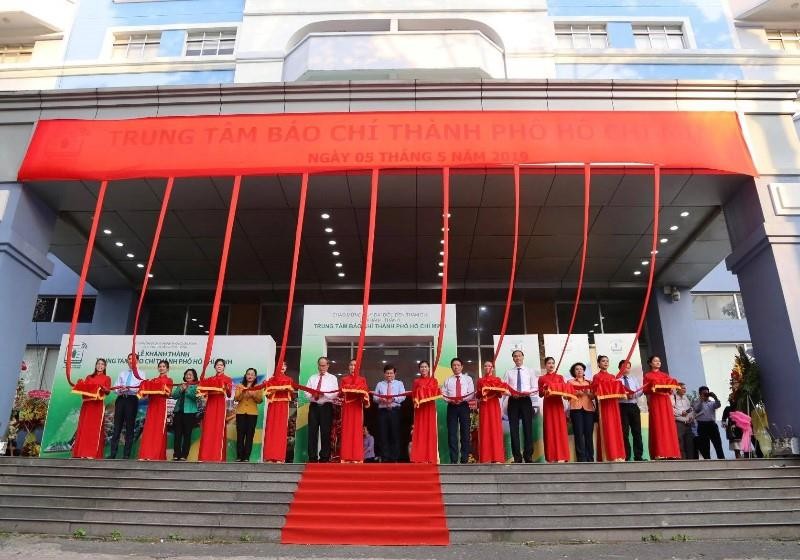 Trung tâm báo chí TP.HCM chính thức hoạt động - ảnh 1