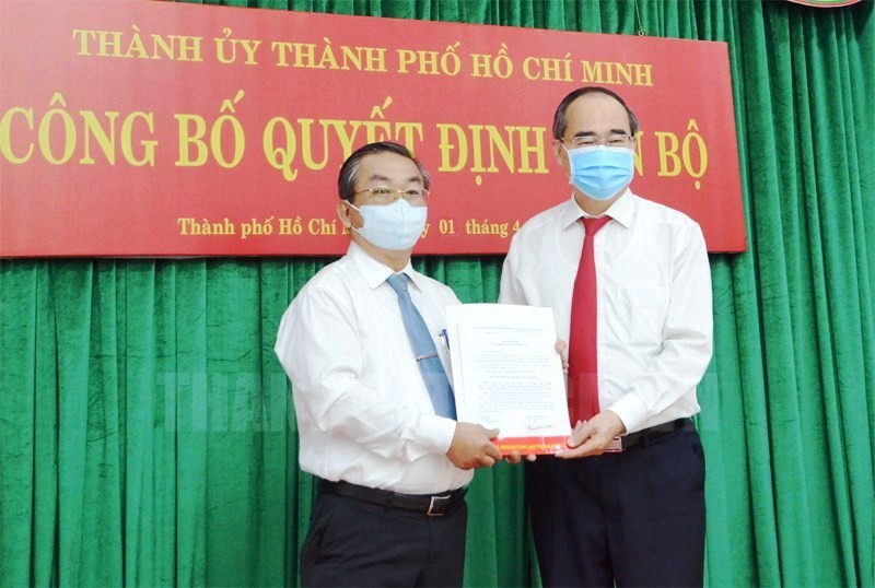 Đảng ủy khối Dân - Chính - Đảng TP.HCM có tân bí thư - ảnh 1