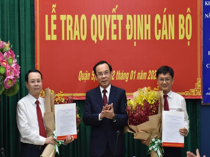 Bí thư quận Thủ Đức làm Bí thư quận 5 - ảnh 1