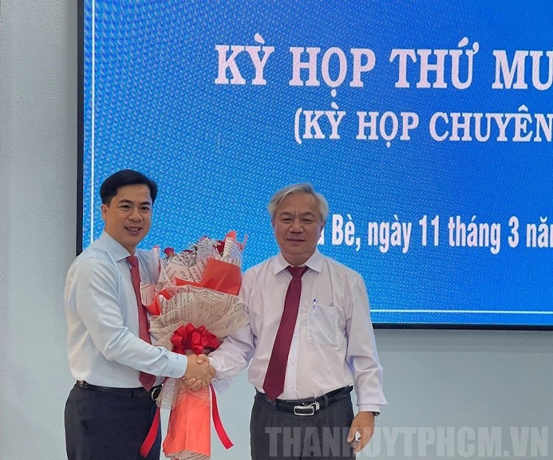Ông Triệu Đỗ Hồng Phước làm Chủ tịch UBND huyện Nhà Bè - ảnh 1