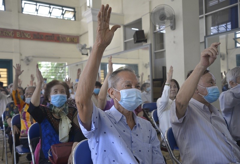 Voters agree that Mr. Nguyen Thien Nhan is running for the National Assembly election - photo 1