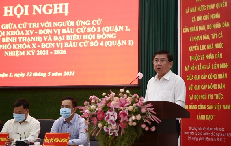 Ông Nguyễn Thành Phong cam kết tận tụy vì sự phát triển của TP - ảnh 2