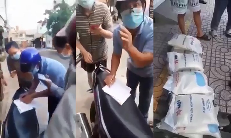 Không có tiêu cực trong vụ 'phát gạo nhưng ký nhận 1,5 triệu' ở quận Bình Tân - ảnh 1