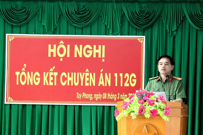 3 Đại tá trong Ban Giám đốc tham gia 1 chuyên án ở Bình Thuận - ảnh 1