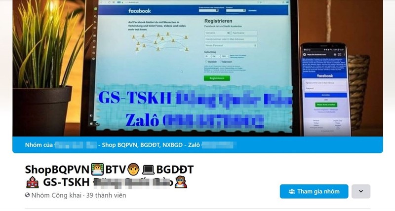 Lập nhiều trang Facebook mạo danh cơ quan nhà nước để bán hàng - ảnh 1