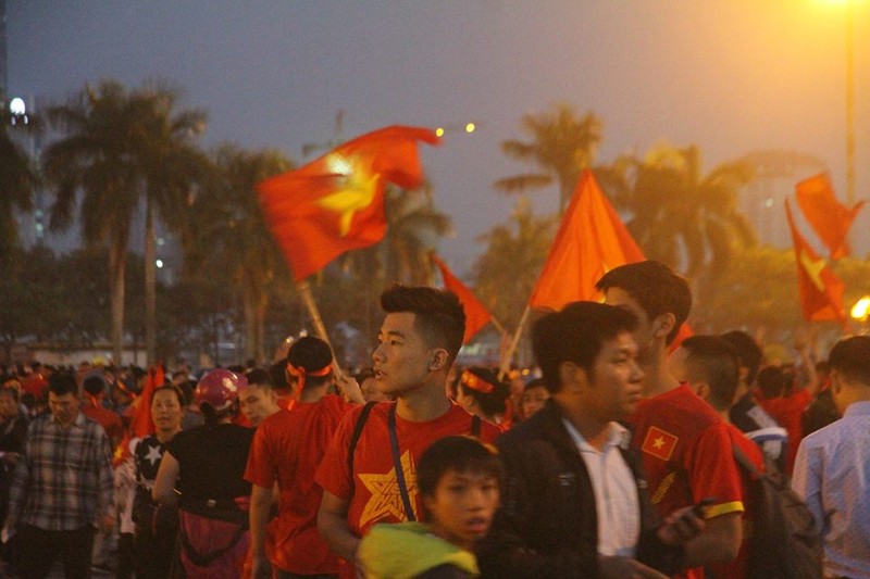Mỹ Đình sục sôi trước trận đấu sinh tử - ảnh 3
