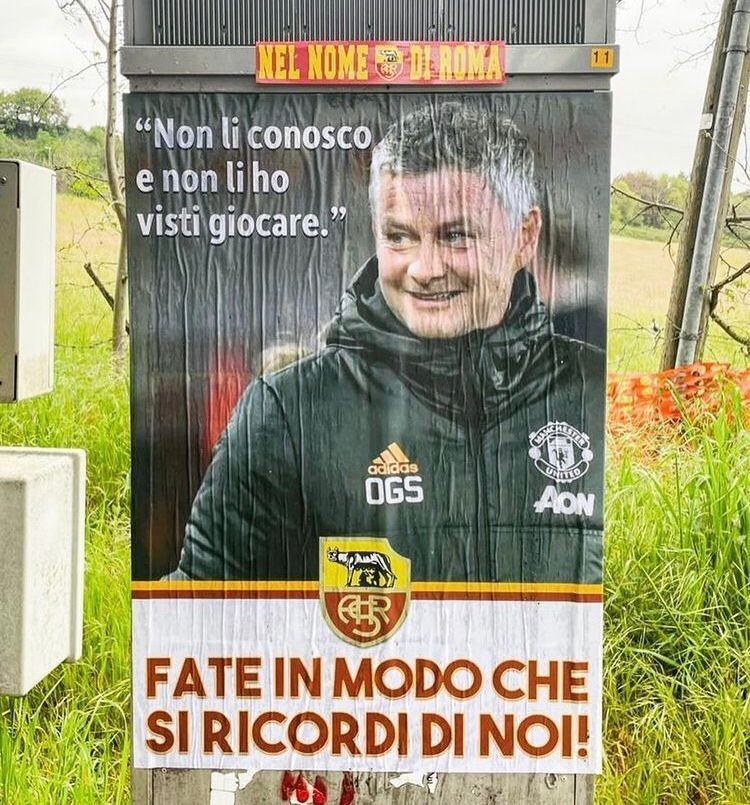 Fan AS Roma tức giận đáp trả Solskjaer - ảnh 1