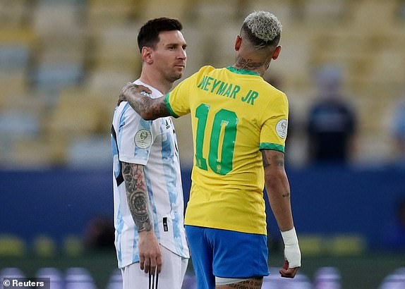 Chùm ảnh: Messi quỵ gối ôm mặt xúc động, Neymar khóc nức nở - ảnh 3