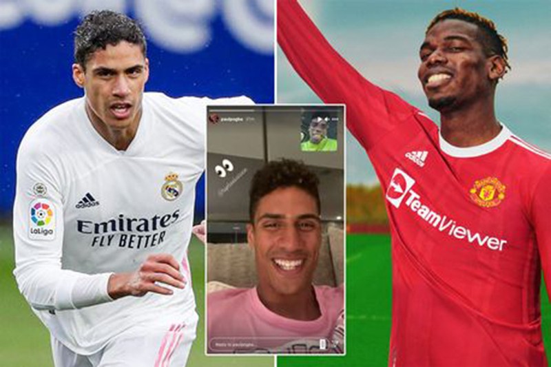 Tân binh MU Varane gọi FaceTime cho Pogba - ảnh 2