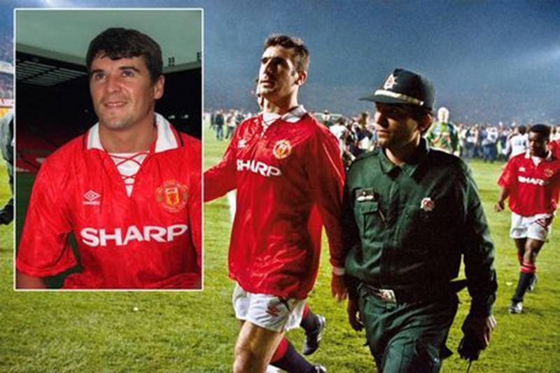 Vì Cantona, Keane hoảng sợ lần đầu rút lui khỏi cuộc chiến của MU - ảnh 2