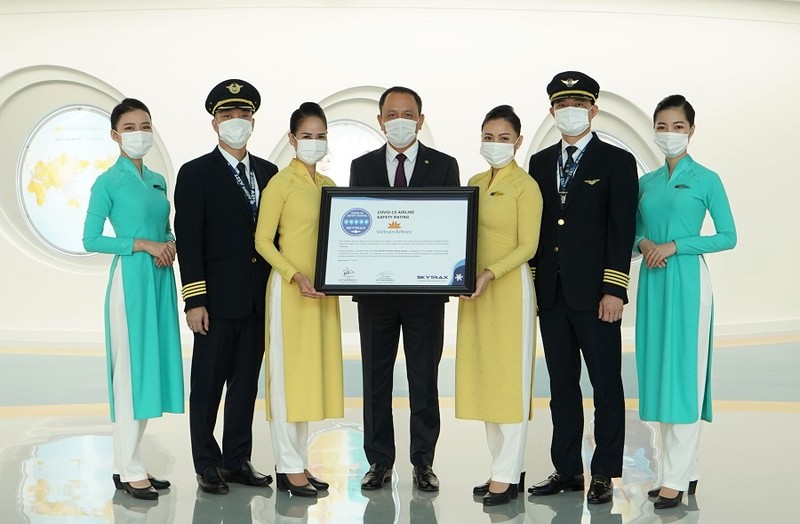 Vietnam Airlines được cấp chứng chỉ 5 sao về phòng chống COVID-19 - ảnh 1