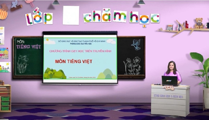 TP.HCM: Học sinh lớp 1, lớp 2 sẽ học trên truyền hình từ 13-9 - ảnh 1