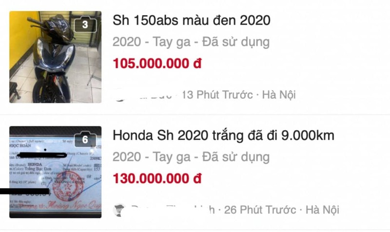 Giật mình khi Honda SH đã đi 10.000 km vẫn rao bán giá 130 triệu đồng - ảnh 2