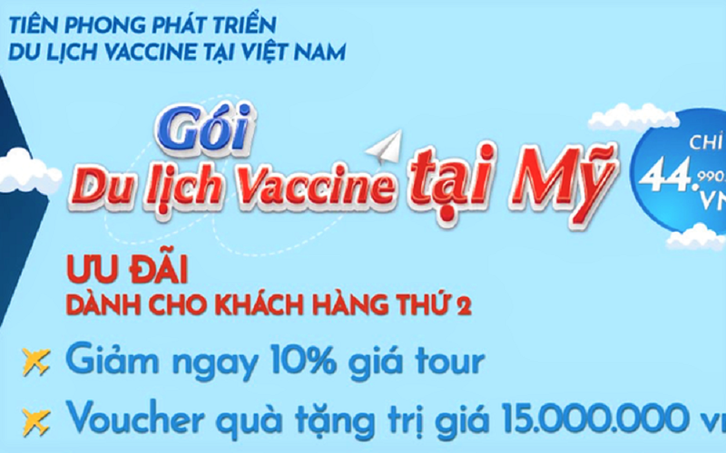 Thêm nhiều công ty Việt tung tour đi Mỹ tiêm vaccine, nhưng... - ảnh 1