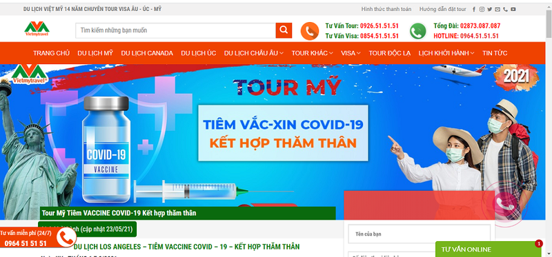 Thêm nhiều công ty Việt tung tour đi Mỹ tiêm vaccine, nhưng... - ảnh 2